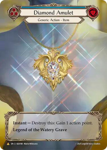 Diamond Amulet (Treasure) [SEA190] (High Seas)  Cold Foil