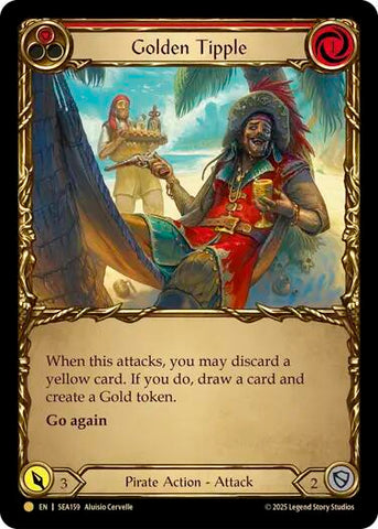 Golden Tipple (Red) (Treasure) [SEA159] (High Seas)  Cold Foil