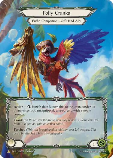 Polly Cranka (Treasure) [SEA003] (High Seas)  Cold Foil