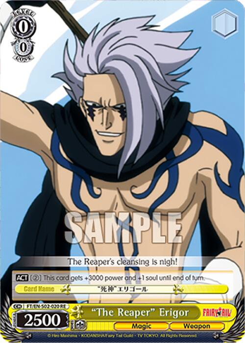 The Reaper Erigor (FT/EN-S02-020 C RE) [Fairy Tail Chronicle Set]