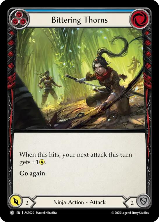 Bittering Thorns (Blue) [ASR020] (Armory Deck: Ira)