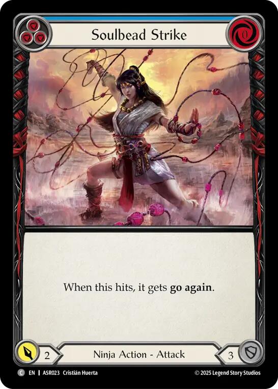 Soulbead Strike (Blue) [ASR023] (Armory Deck: Ira)