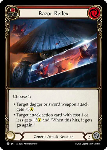 Razor Reflex (Red) [ASR016] (Armory Deck: Ira)