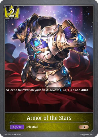 Armor of the Stars (GFD02-060EN) [Treacherous Ambitions]