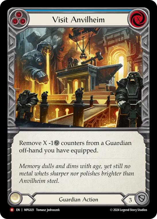 Visit Anvilheim [MPG021] (Mastery Pack Guardian)  Rainbow Foil