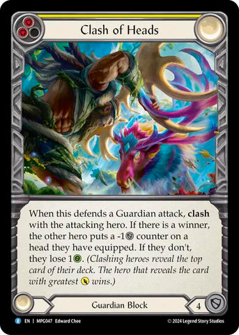 Clash of Heads [MPG047] (Mastery Pack Guardian)  Rainbow Foil