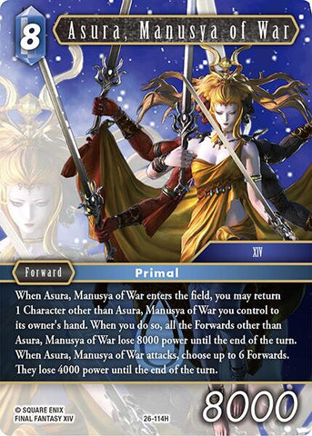 Asura, Manusya of War [Gunslinger in the Abyss]