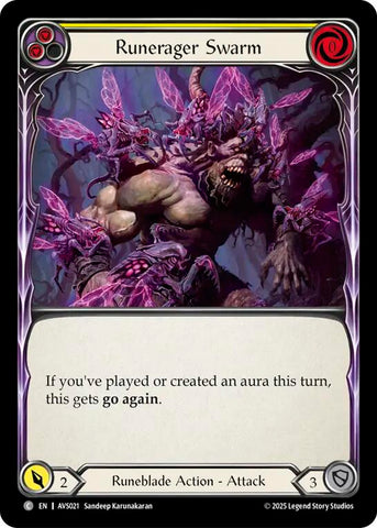 Runerager Swarm (Yellow) [AVS021] (Armory Deck: Legends Viserai)