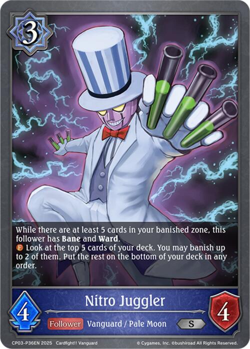 Nitro Juggler - P36EN (Foil) (CP03-P36EN) [Cardfight!! Vanguard]