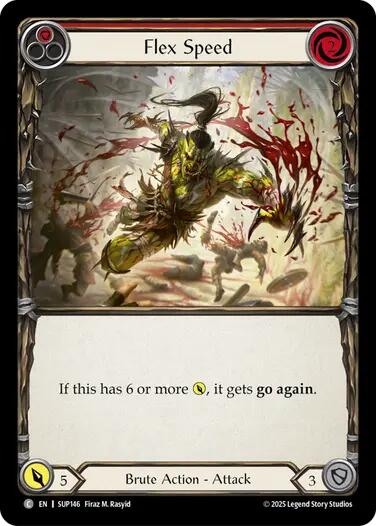 Flex Speed (Red) [SUP146] (Super Slam)