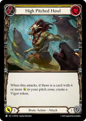 High Pitched Howl (Yellow) [SUP156] (Super Slam)