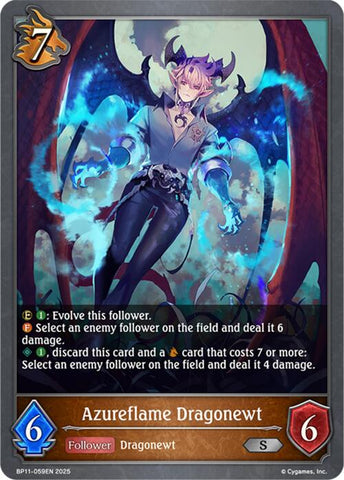 Azureflame Dragonewt (BP11-059EN) [Bullet of Fate]