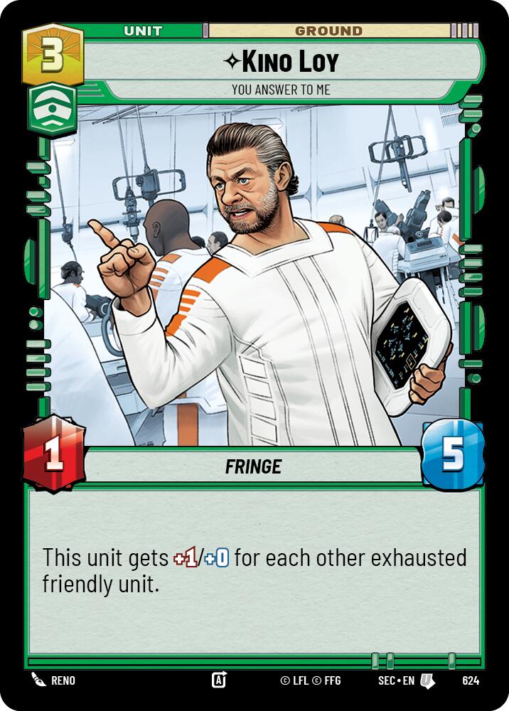 Kino Loy - You Answer to Me (Foil) (624) (624) [Secrets of Power]