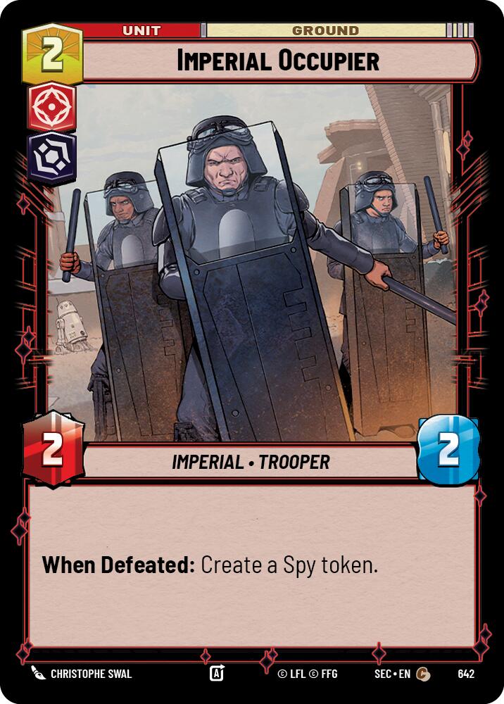 Imperial Occupier (642) (Foil) (642) [Secrets of Power]