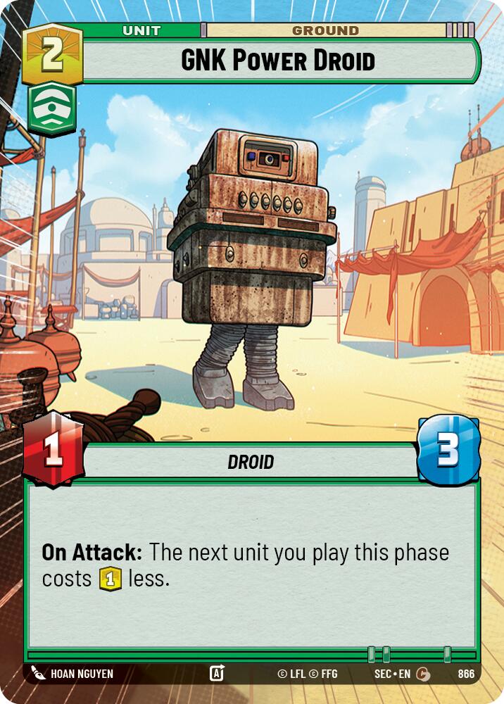 GNK Power Droid (866) (Hyperspace Foil) (866) [Secrets of Power]