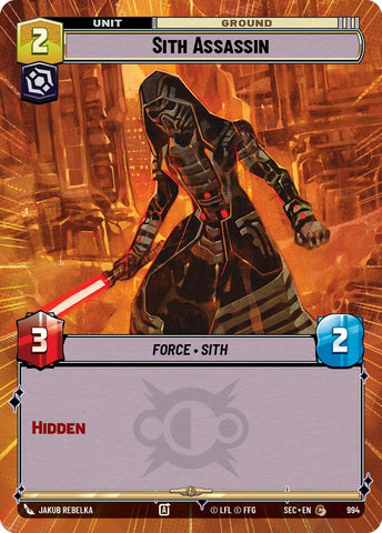 Sith Assassin (994) (Hyperspace Foil) (994) [Secrets of Power]