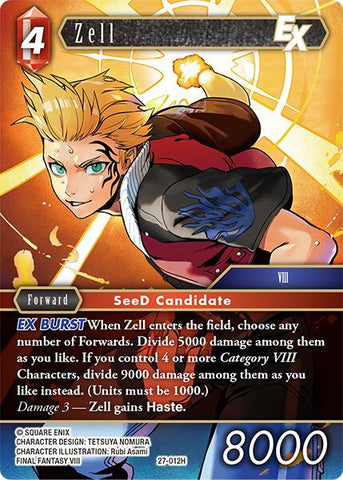 Zell EX [Journey of Discovery]