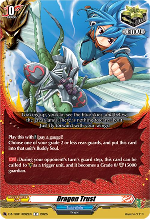 Dragon Trust (DZ-TB01/092EN) (DZ-TB01/092EN) [Future Card Buddyfight]