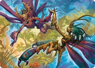Illusion Spinners Art Card [Lorwyn Eclipsed Art Series]