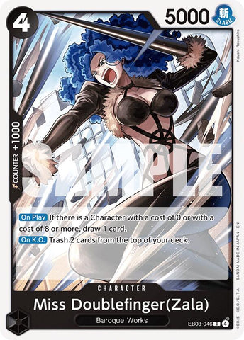 Miss Doublefinger(Zala) [Extra Booster: One Piece Heroines Edition]