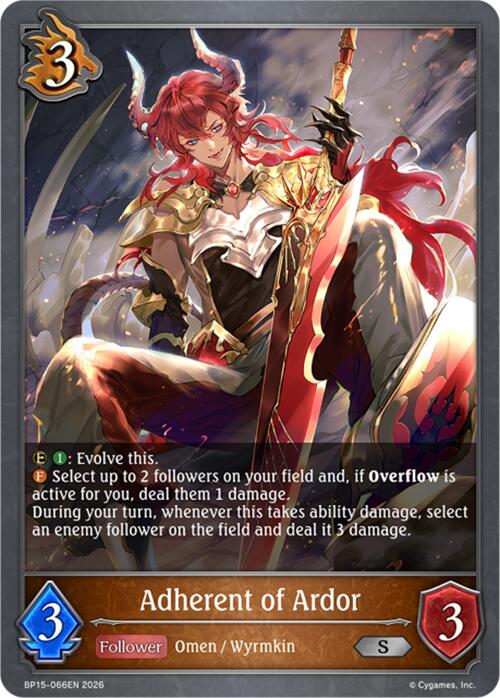 Adherent of Ardor (BP15-066EN) [Trial of the Omens]