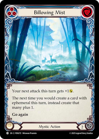 Billowing Mist (Blue) (Rainbow Foil) [PEN272] (Compendium of Rathe)  Rainbow Foil