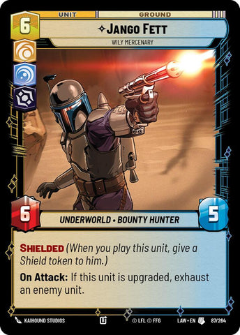 Jango Fett - Wily Mercenary (87/264) (87/264) [A Lawless Time]
