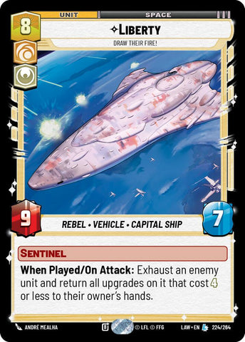 Liberty - Draw Their Fire! (224/264) (224/264) [A Lawless Time]