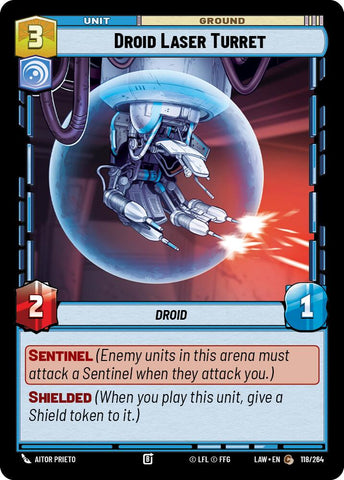 Droid Laser Turret (118/264) (118/264) [A Lawless Time]