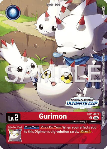 Gurimon [RB1-001] (Ultimate Cup 26-27 Season 1 Participant) [Resurgence Booster]
