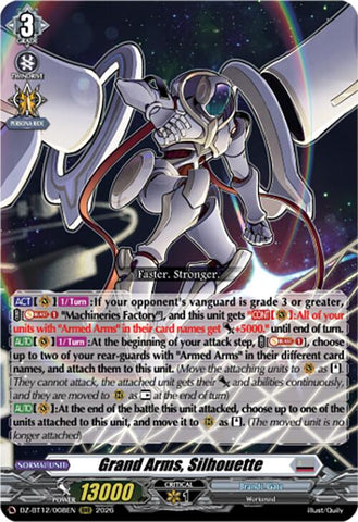Grand Arms, Silhouette (DZ-BT12/008EN) [Chasm of Lost Souls]