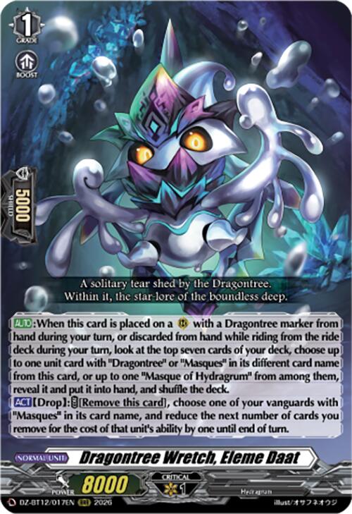 Dragontree Wretch, Eleme Daat (DZ-BT12/017EN) [Chasm of Lost Souls]