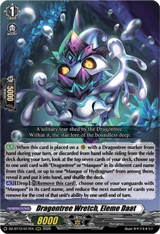 Dragontree Wretch, Eleme Daat (DZ-BT12/017EN) [Chasm of Lost Souls]