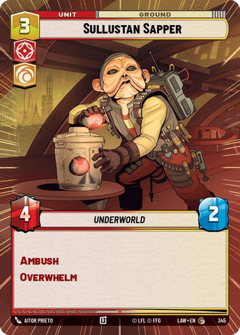 Sullustan Sapper (345) (Hyperspace) (345) [A Lawless Time]