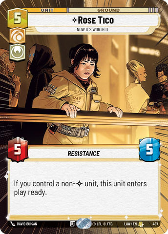 Rose Tico - Now It's Worth It (487) (Hyperspace) (487) [A Lawless Time]