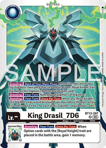 King Drasil_7D6 [BT13-007] (Reprint) [Advanced Booster Digimon Generation]