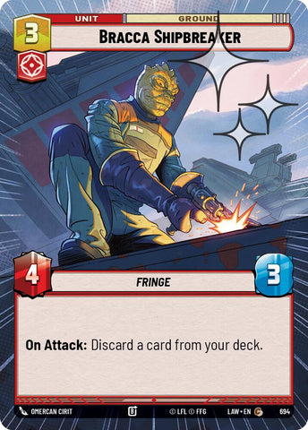 Bracca Shipbreaker (694) (Hyperspace Foil) (694) [A Lawless Time]