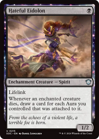Hateful Eidolon [Secrets of Strixhaven Commander]