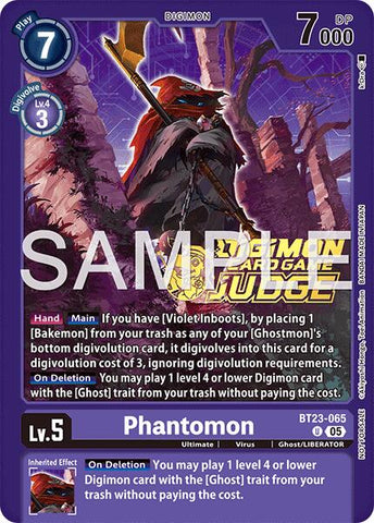 Phantomon [BT23-065] (Judge Pack 9) [Hackers' Slumber]