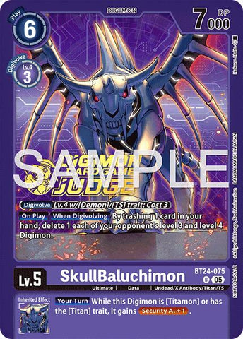 SkullBaluchimon [BT24-075] (Judge Pack 9) [Time Stranger]
