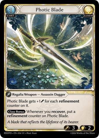 Photic Blade (036) [Radiant Origins: Pantheon]