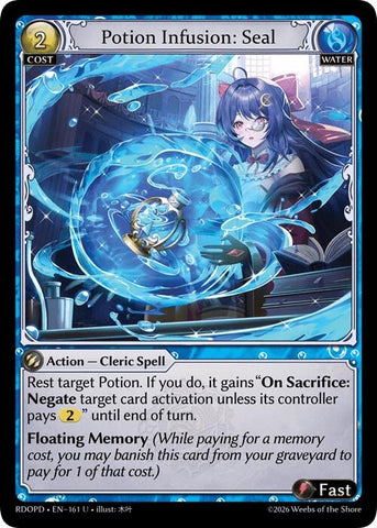 Potion Infusion: Seal (161) [Radiant Origins: Pantheon]