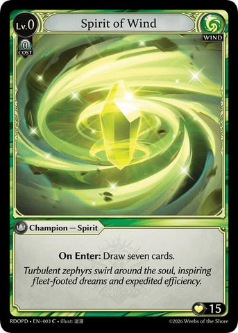 Spirit of Wind (003) [Radiant Origins: Pantheon]