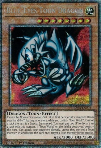 Blue-Eyes Toon Dragon [RA05-EN003] Super Rare