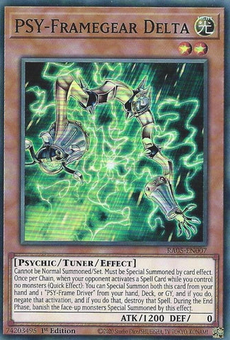 PSY-Framegear Delta [RA05-EN007] Super Rare