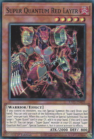 Super Quantum Red Layer [RA05-EN008] Super Rare