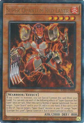 Super Quantum Red Layer (Ultimate Rare) [RA05-EN008] Ultimate Rare