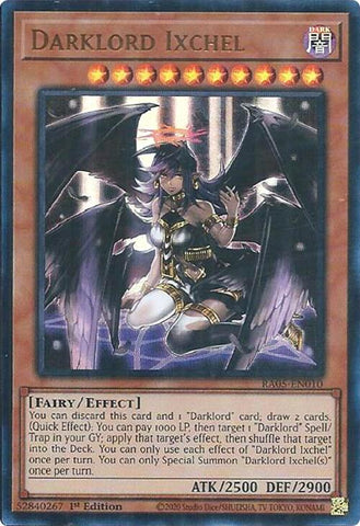 Darklord Ixchel (Ultra Rare) [RA05-EN010] Ultra Rare