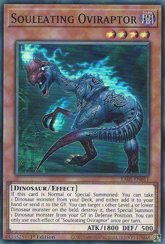 Souleating Oviraptor [RA05-EN011] Super Rare