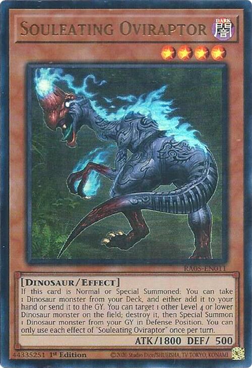 Souleating Oviraptor (Ultra Rare) [RA05-EN011] Ultra Rare
